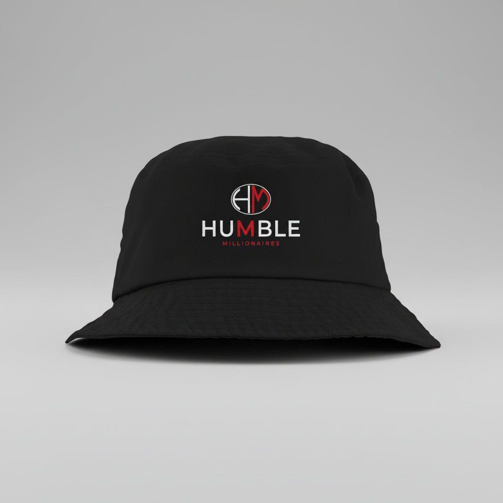 Humble Millionaires Bucket Hat - Black